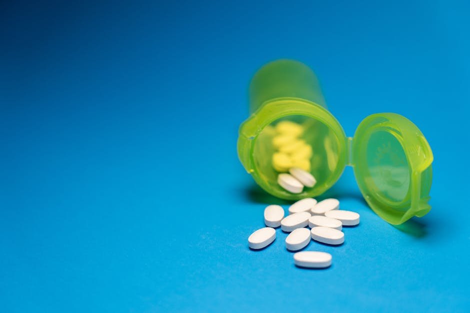 Expat opening a prescription medication delivery from international pharmacy abroad