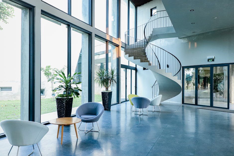 Inpatient psychiatric unit common area with patients in group therapy during post-attempt stabilisation
